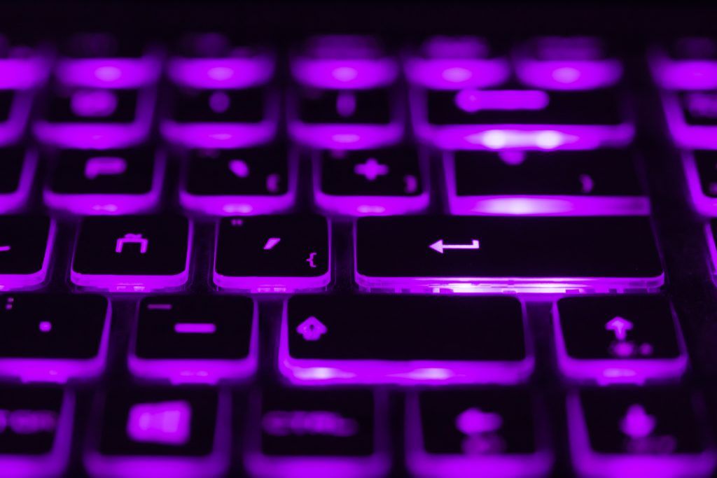 Maven Purple Keyboard