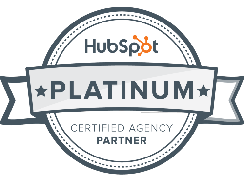 Professional Web Design Services: Showcase Your Company 41 HubSpot Platinum Partner Badge copy
