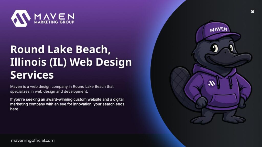 Get the best Round Lake Beach, Illinois web design services with Maven. When you need a custom Round Lake Beach website — Maven is your best choice.